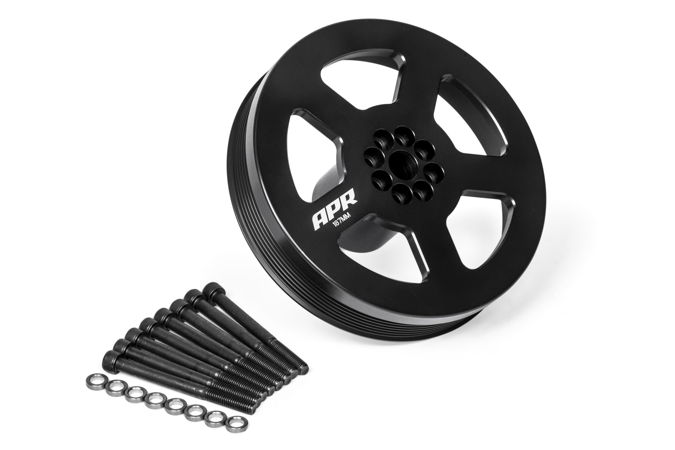 3.0 TFSI Supercharger Drive and Crank Pulley APR MS100184 with Belt Press on