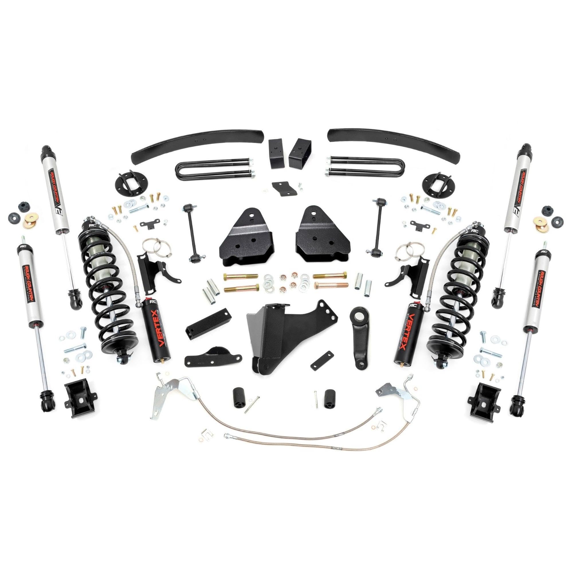 6" Rough Country Coilover Conversion Lift Kit for 08-10 Ford Super Duty - 59758