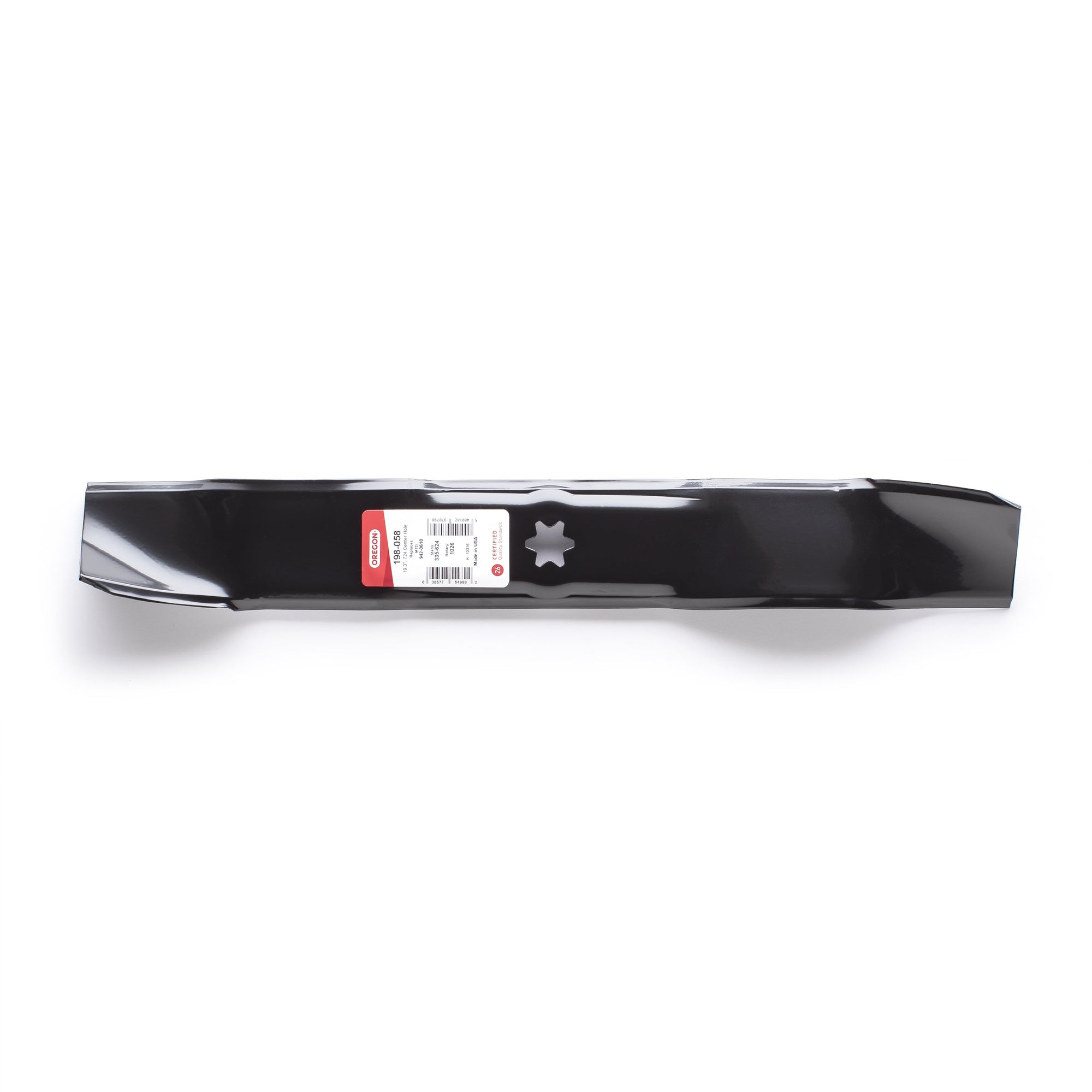 100 Series Oregon Lawnmower Blade, Black 198-058