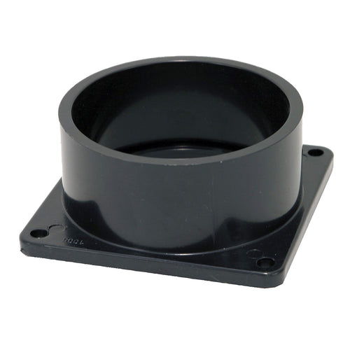 66V13 LaSalle Bristol Slip Socket Flange - 3", black
