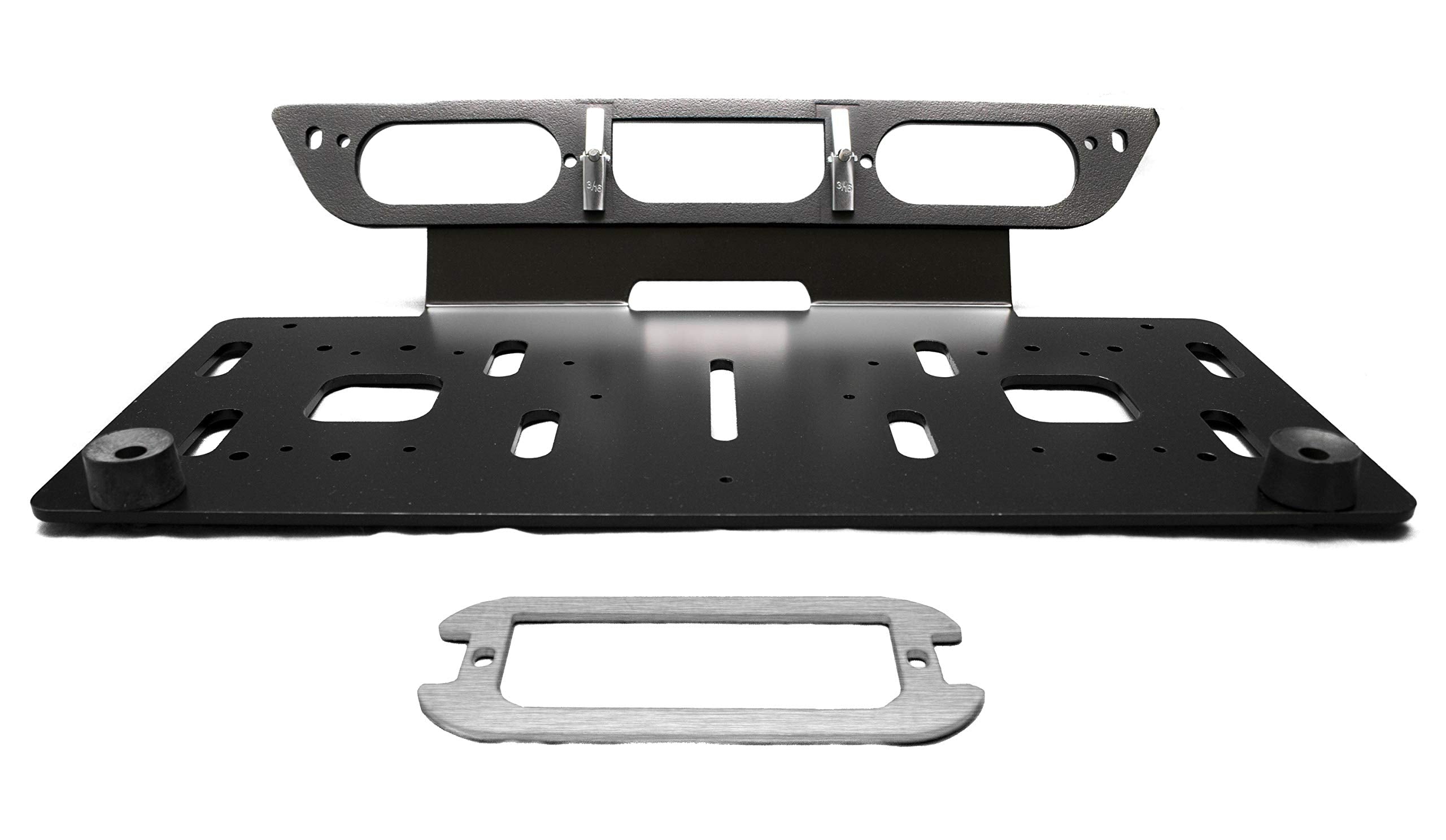 Race Sport RSEHDF150-19 Heavy Duty 8 inch x 19 Lo Profile Mini Light Bar beacon Mounting Base Platform - Ford F150 3rd brake Light