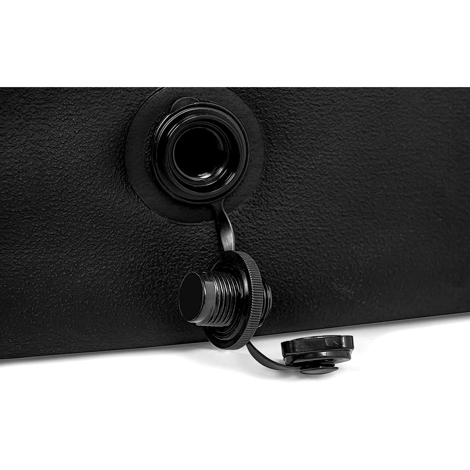 Heavy Duty Kuuma 210 Quart Insulated Fish Bag with Drain Plug (50184), White/Black