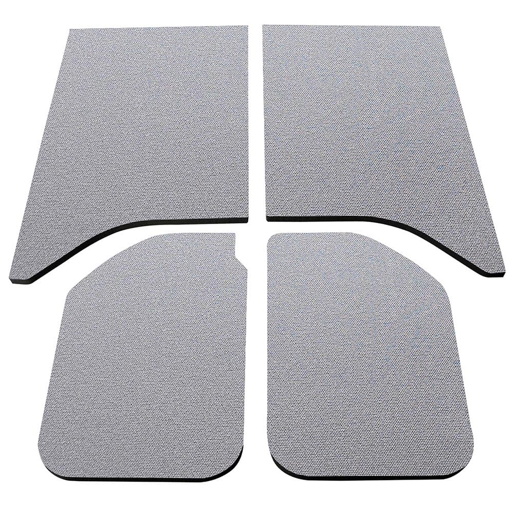 Boom Mat Design Engineering 050140 Grey Sound Deadening Headliner Compatible with 2-Door Jeep Wrangler JK (2011-2018)