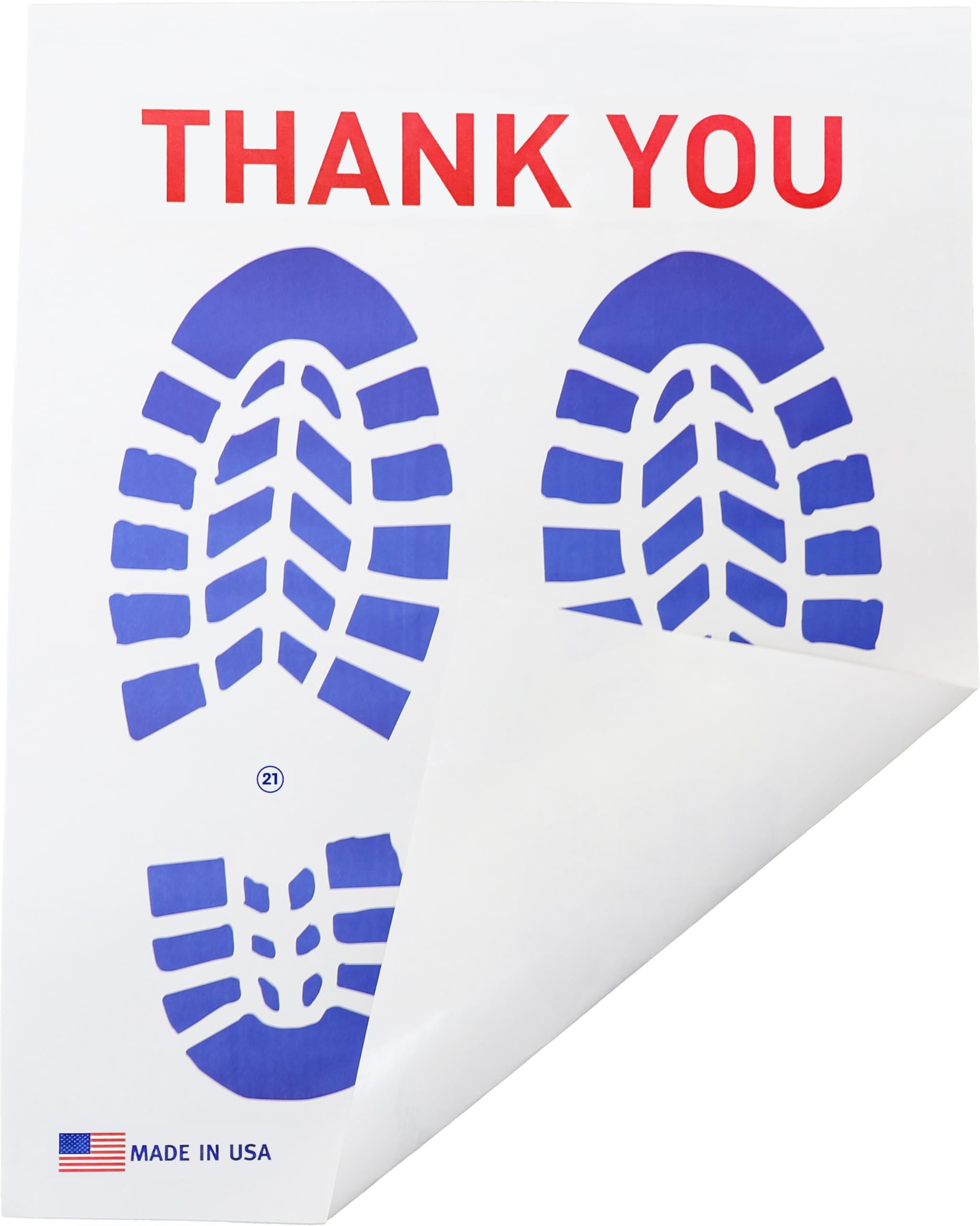All Weather Slip-N-Grip Prime Paper Disposable Floor Mat 17"x21" 500/Box. Part Number M5002PE2180A