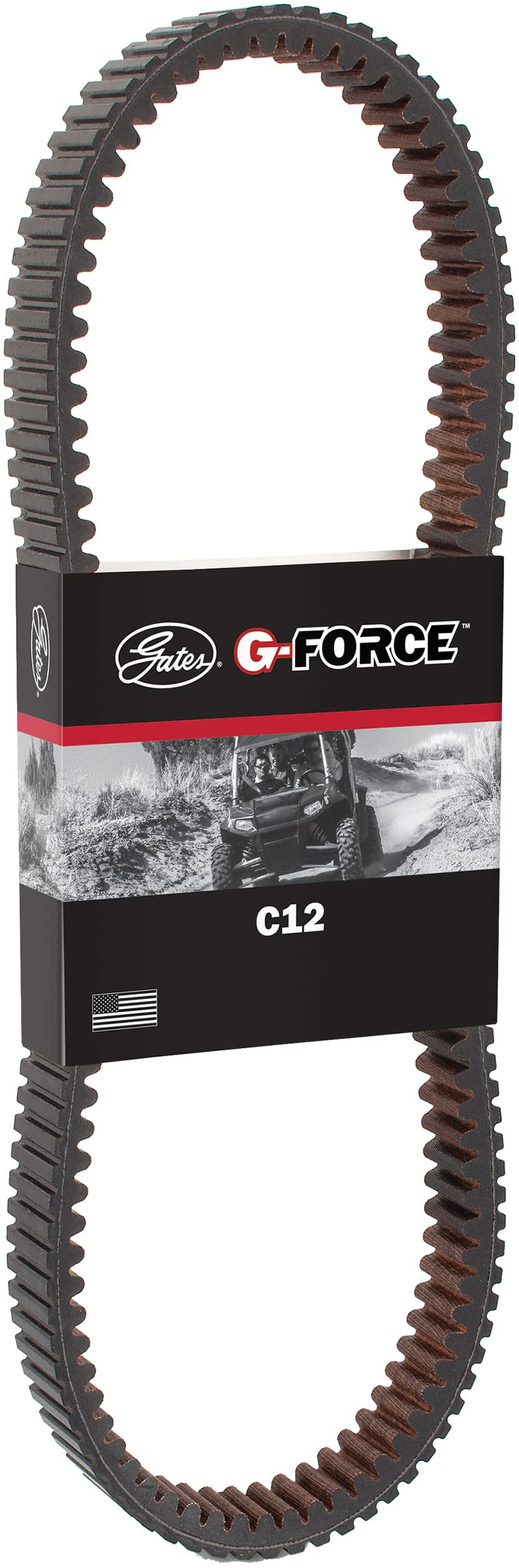 G-Force Gates C12 Continuously Variable Transmission (CVT) Belt 42C4474