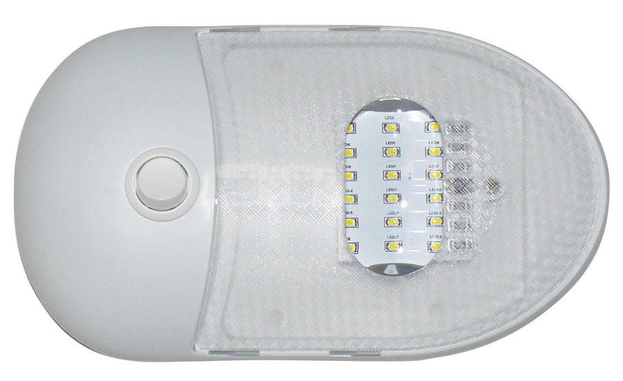 Valterra 65429-WW Diamond Group Warm White Slim Line Single LED Dome Light