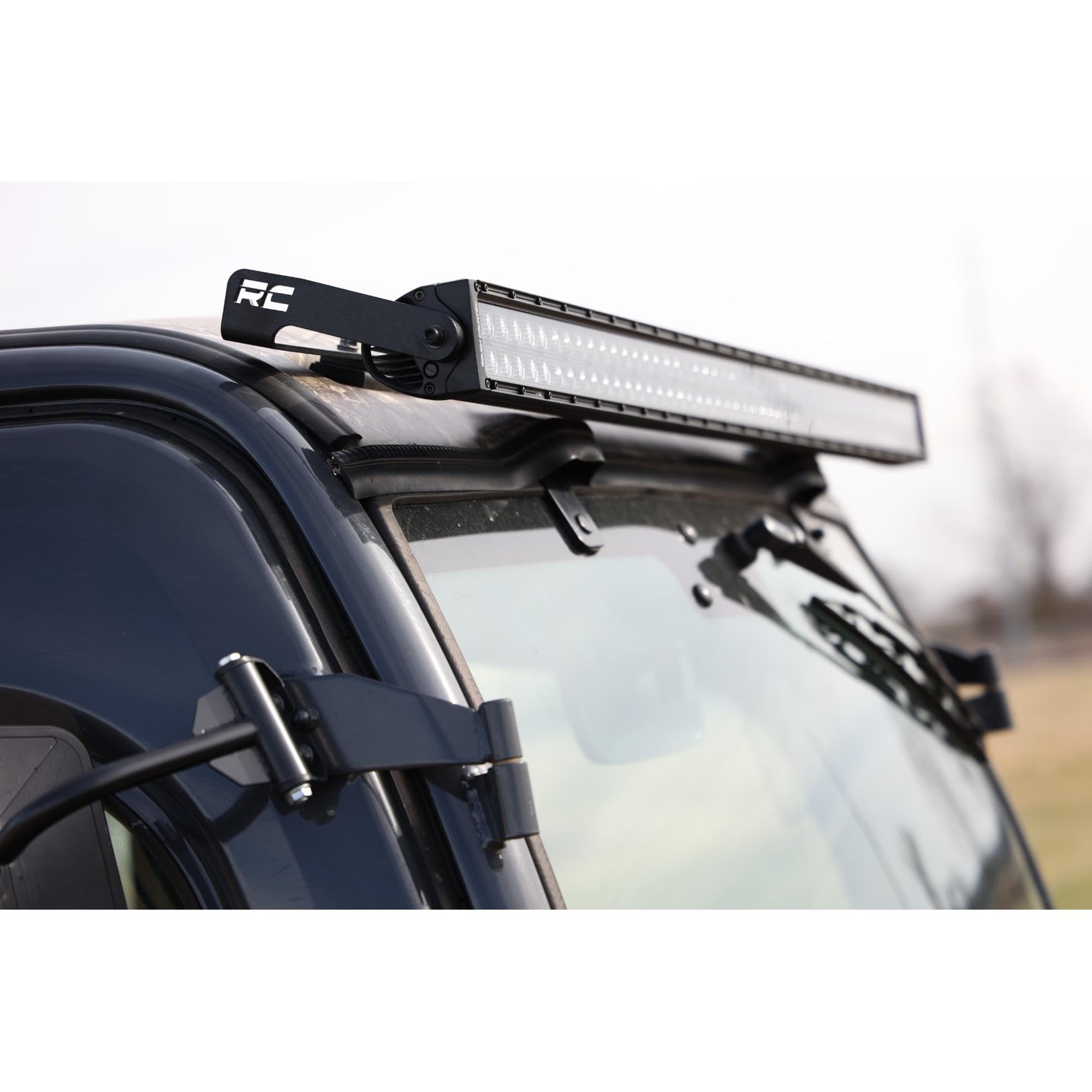 50" Rough Country Single Row LED Light Bar Kit for Kubota RTV-X900/RTV-X1100-50-in Black Series LED Bar