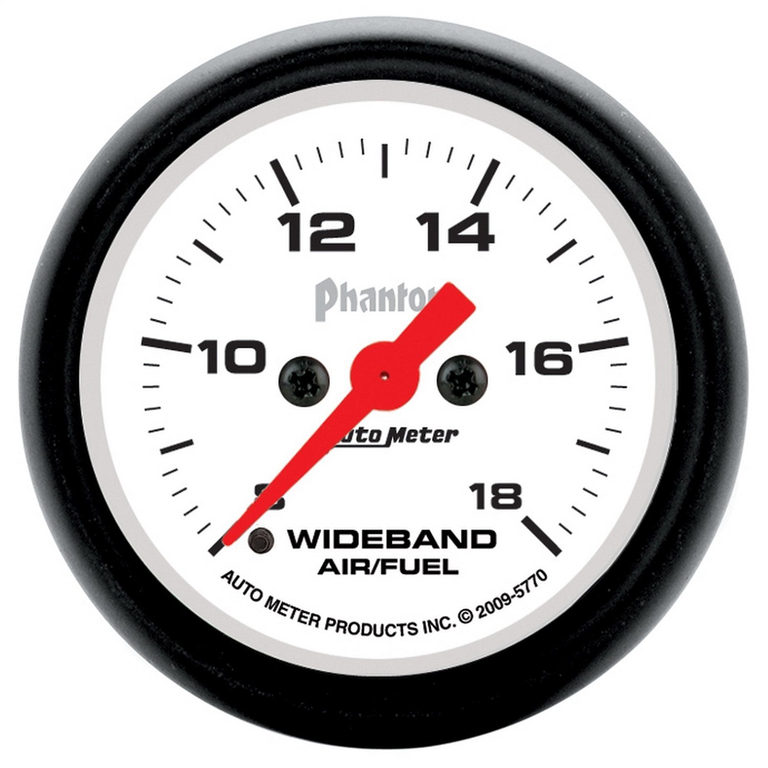 Auto Meter Phantom Wide Band Air Fuel Ratio Kit, 2.3125 in. 5770