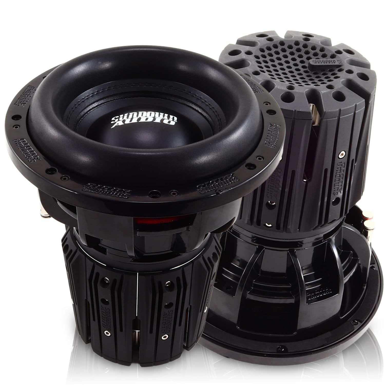 10" Sundown Audio NSv6 Subwoofer – Dual 2 Ohm, 3500W RMS/7000W Peak, 8-Layer Voice Coil, 35mm Xmax, Mega Roll v.2, Neodymium Motor, Advanced Cooling SPL Sub