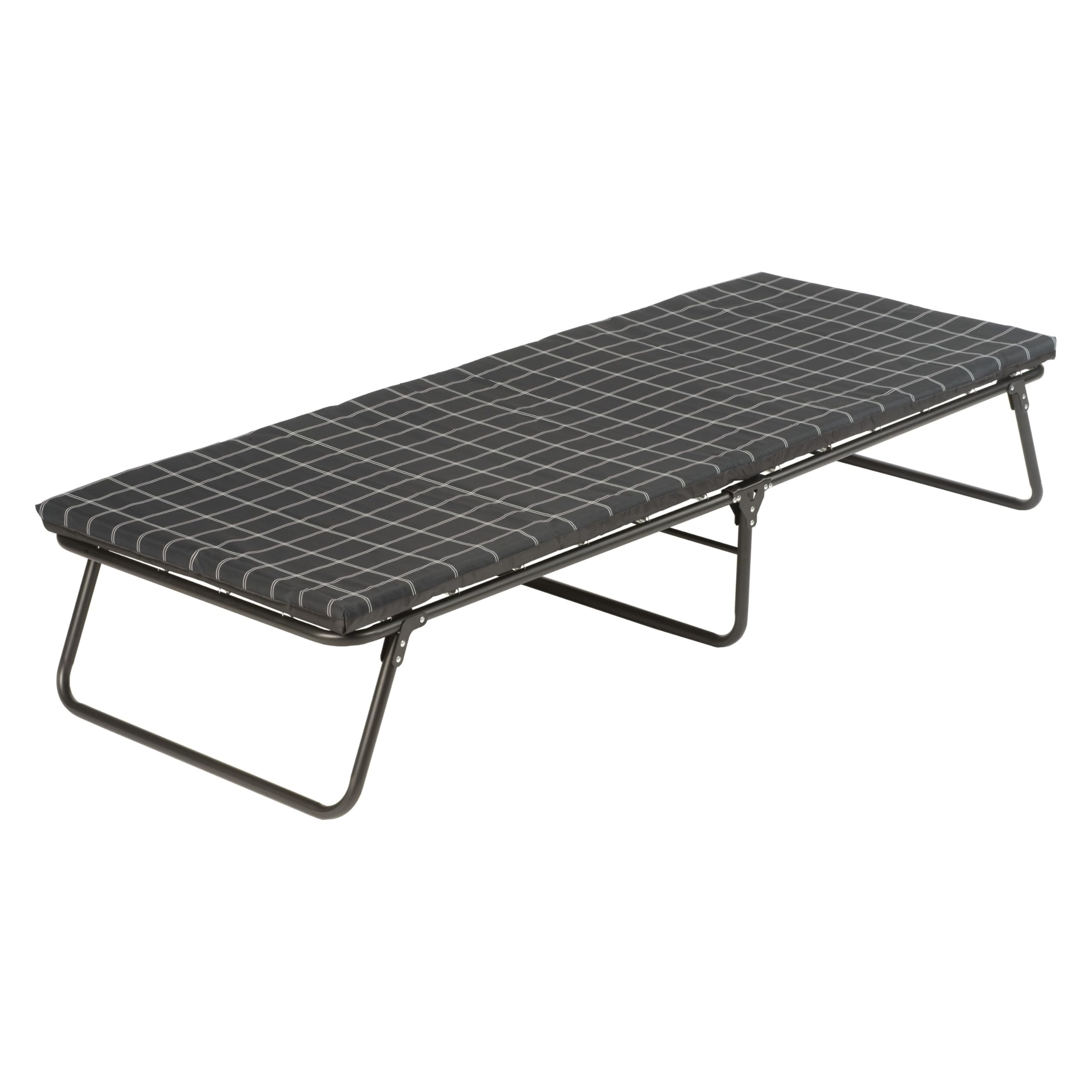 Coleman Big & Tall ComfortSmart Cot with Mattress Pad, Folding Steel Camp Bed for Comfortable Sleeping, Great for Camping, Lounging, Elevated Sleeping, Guests, & More