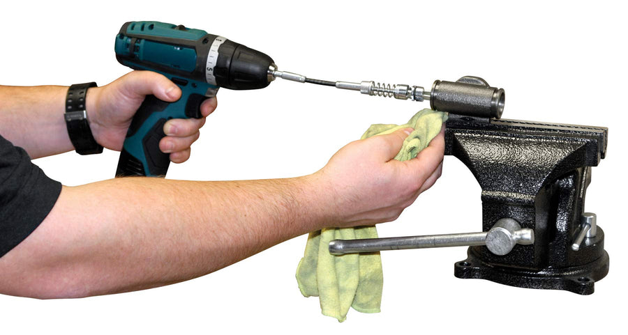 W80633 Performance Tool 11/16" to 2-1/2" Flexible Shaft Cylinder Hone - Adjustable Honing Tension and Self-Centering Design