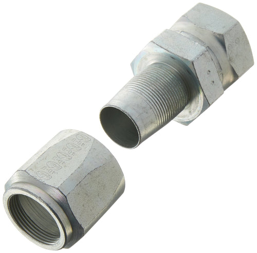 Gates Field Attachable 16C5E-16RFJX for C5E Hose, Female JIC 37 Flare Swivel, Steel, 7/8" ID