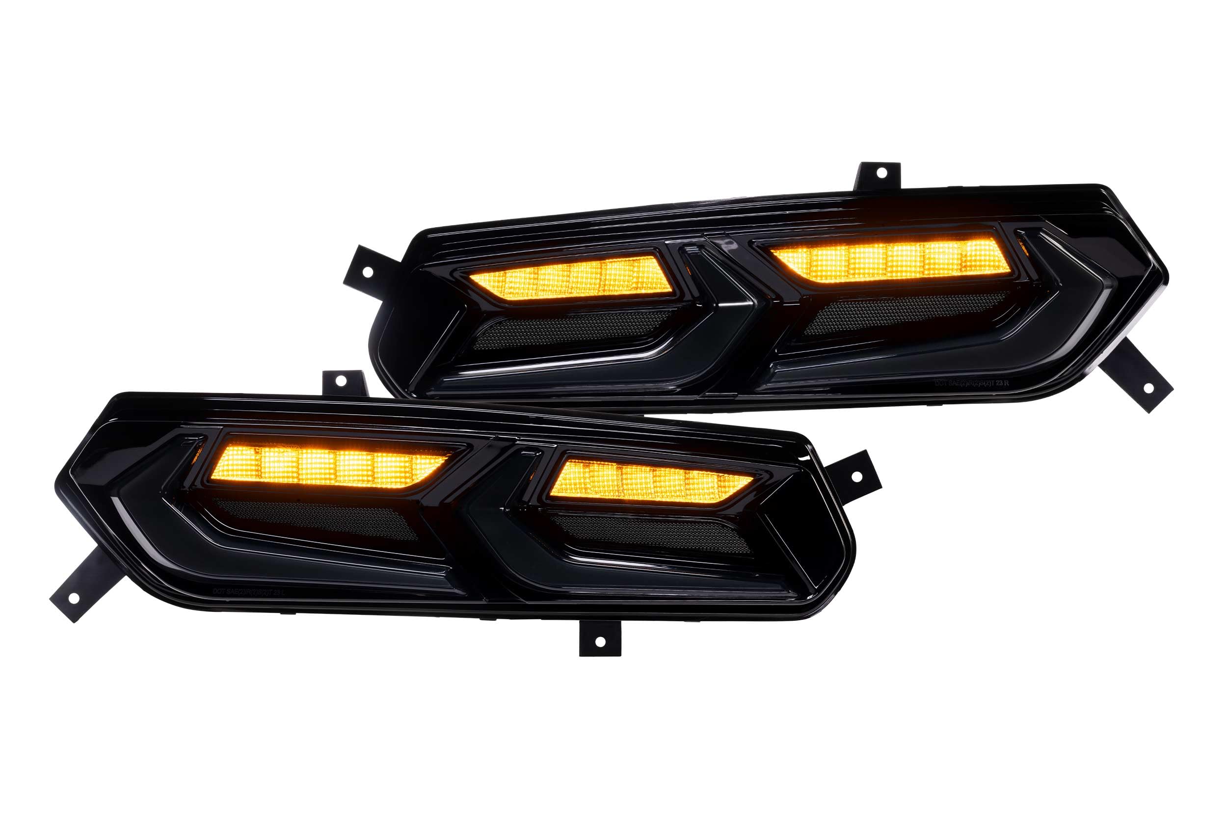 Smoked Morimoto XB LED Taillights for Chevrolet C7 Corvette 14-19 (LF754)