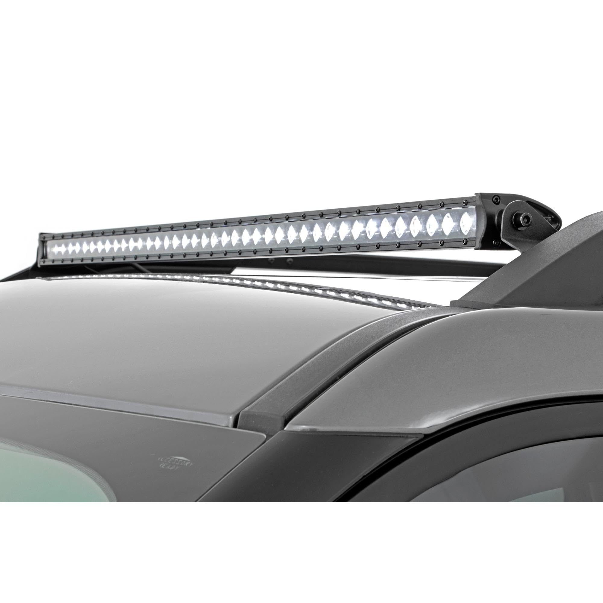 40" Rough Country LED Light Bar for Ford Bronco Sport (2021-2025) - Roof Mount, 210W Spectrum Series LED, 18,900 Lumen, Combo Spot & Flood Beam
