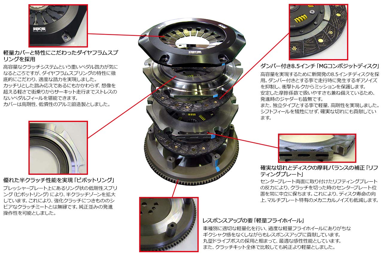Twin Plate HKS Clutch (26011-AT001)
