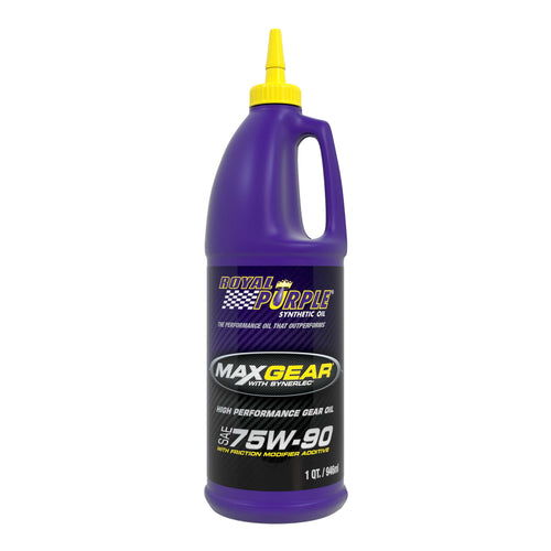 Max Gear Royal Purple 01300 75W-90 High Performance Synthetic Automotive Gear Oil , 1 Quart (32 Ounces)