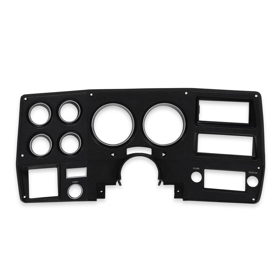 INST778 Brothers Trucks Instrument Bezel - With A/C - Black/Silver