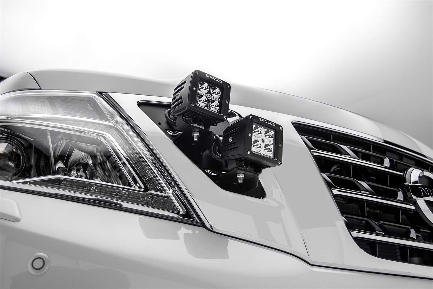 ZROADZ Front Grille Z417871-KIT4, Black, 1 Pack