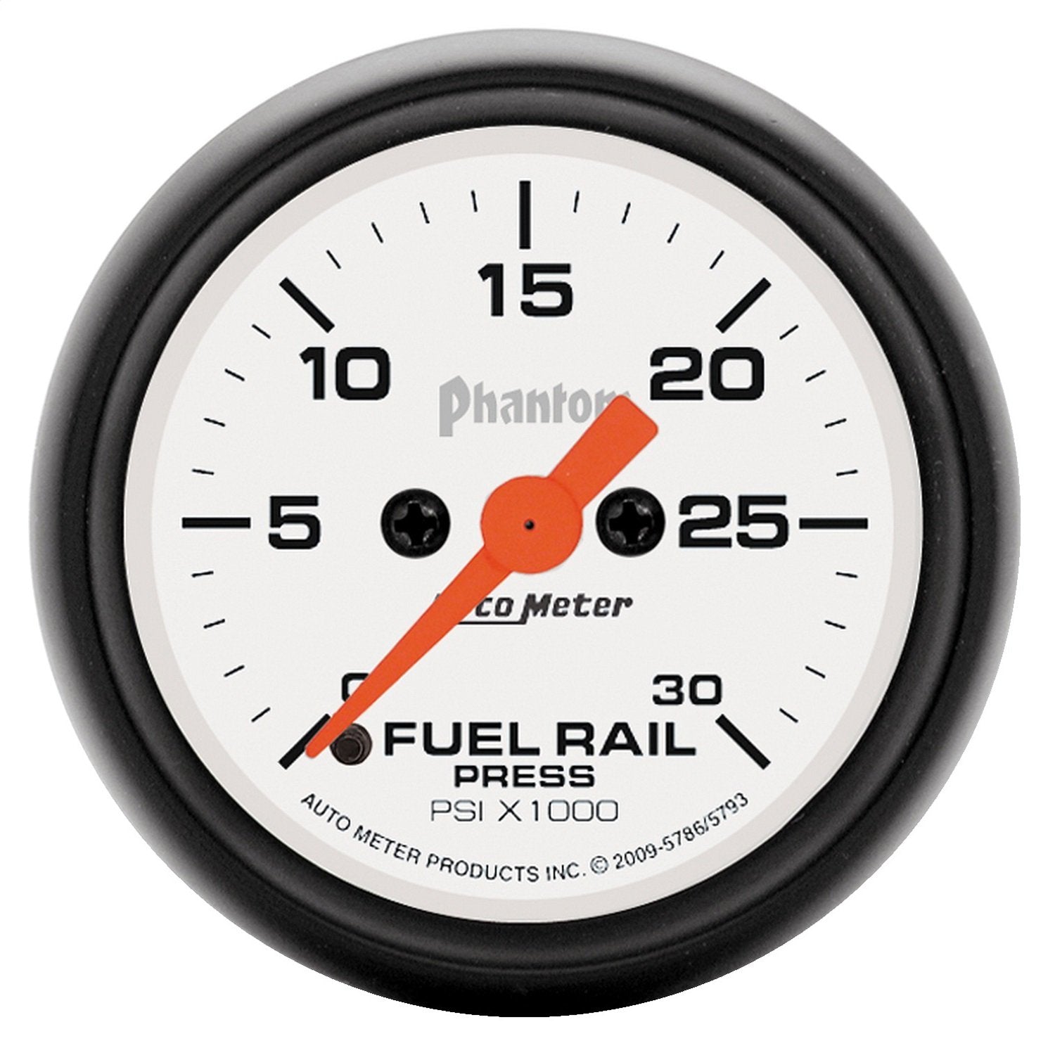 Phantom Auto Meter 5793 Fuel Rail Pressure Gauge