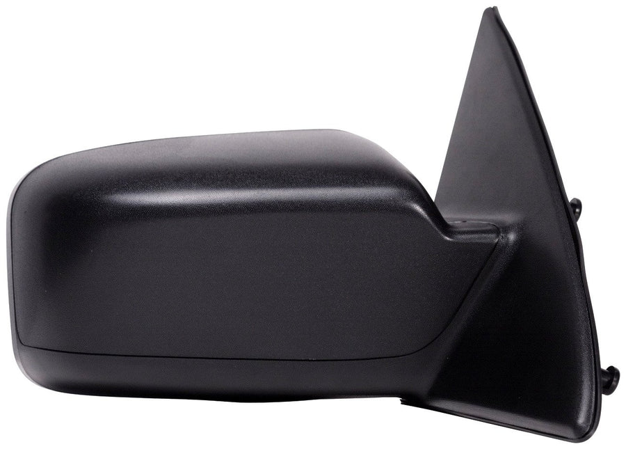 Fit System Mirror Passenger Side for Ford Fusion, Mercury Milan, Black w/Paint to Match Cover, w/o Puddle lamp, Non-fdwy, Heated Power