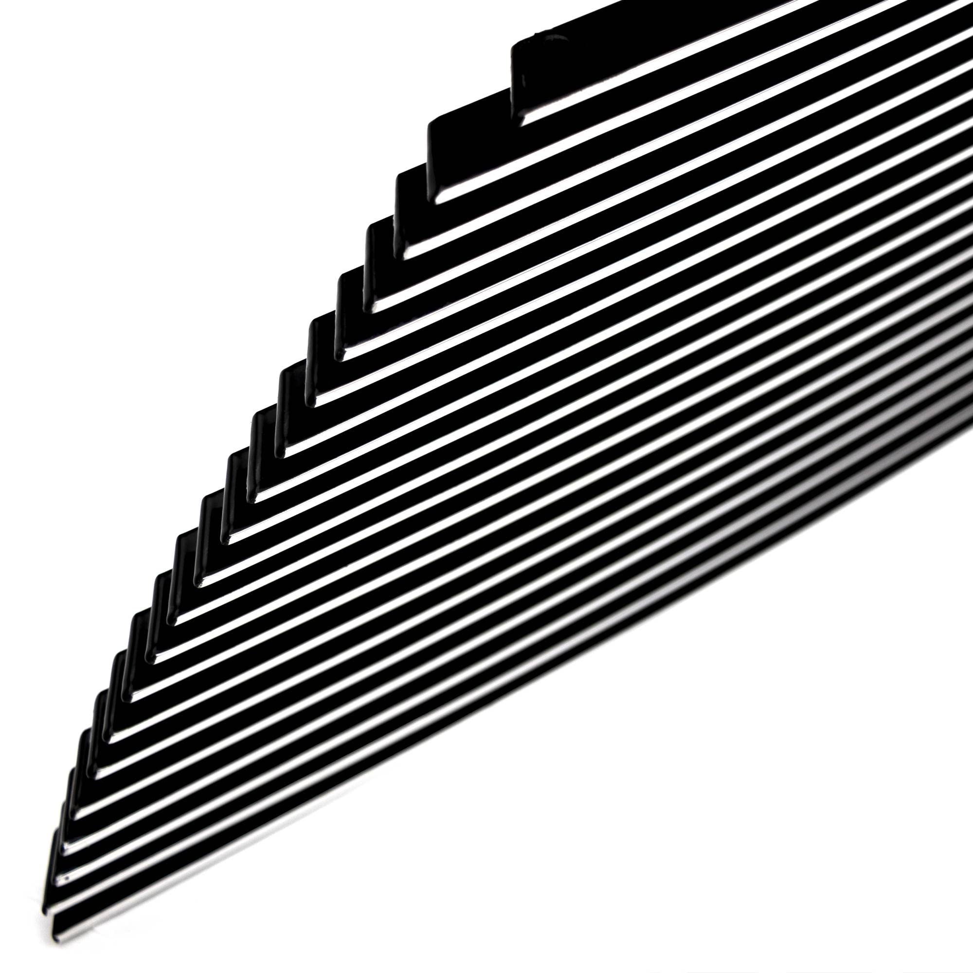 Horizontal T-Rex 20895 Aluminum Polished Finish Billet Grille Insert for Toyota Tacoma