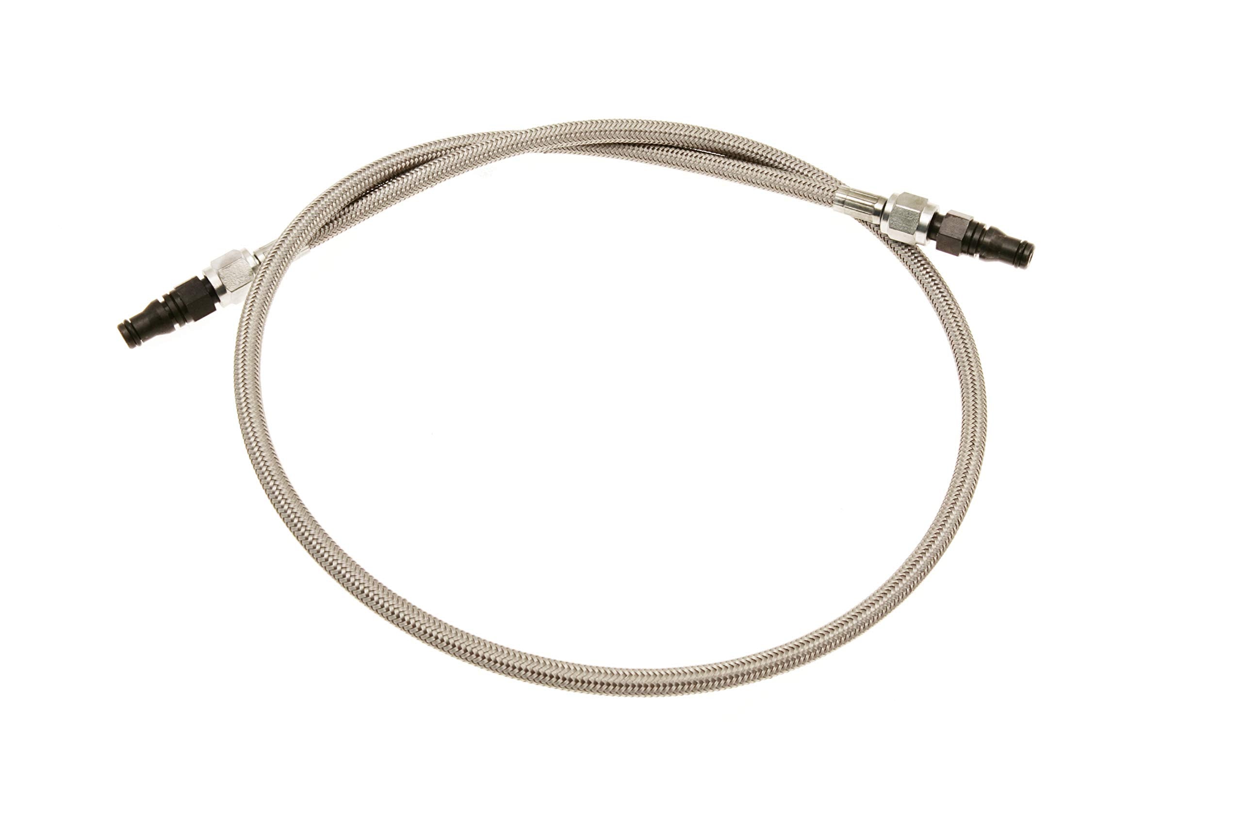 Mustang McLeod Line Assy 2005-Up 36in With Male Wire Clip Fittings (139251)