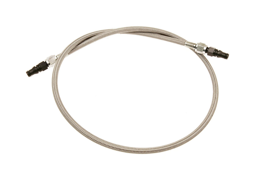 Mustang McLeod Line Assy 2005-Up 36in With Male Wire Clip Fittings (139251)