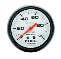 Auto Meter Phantom 5812 Mechanical Fuel Pressure Gauge