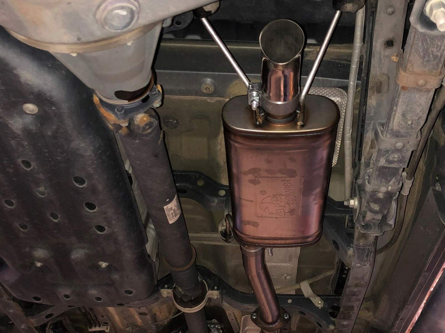 ROCK BASHER aFe Power 49-46046 Cat-Back Exhaust System