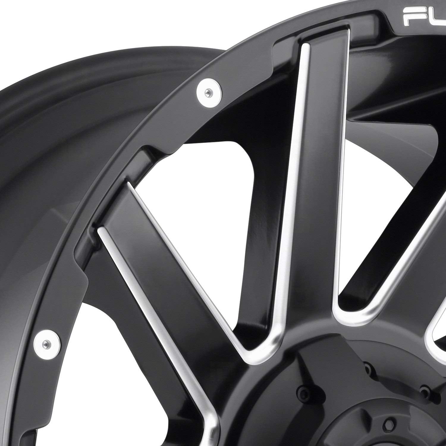 D616 Fuel Offroad CONTRA Black Wheel (20 x 9. inches /6 x 135 mm, 20 mm Offset)