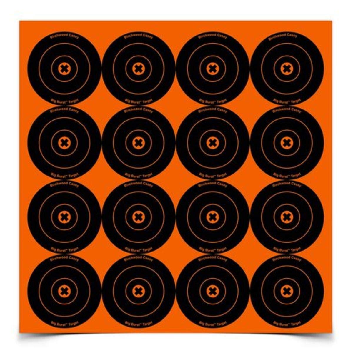 3" Big Burst - 48 Bull's-Eye Targets - 3 Sheets
