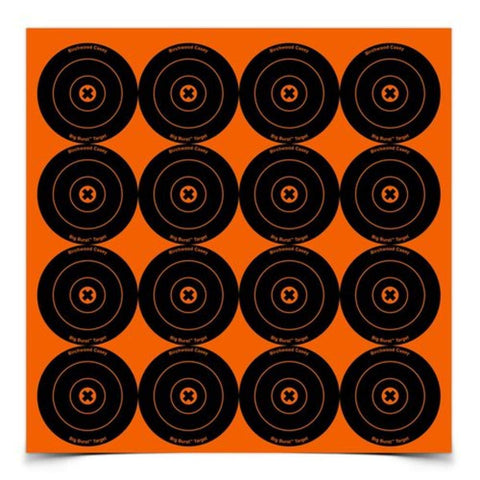 3" Big Burst - 48 Bull's-Eye Targets - 3 Sheets