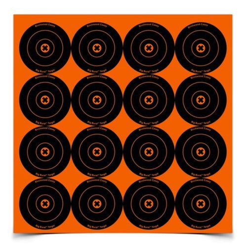 3" Big Burst - 48 Bull's-Eye Targets - 3 Sheets