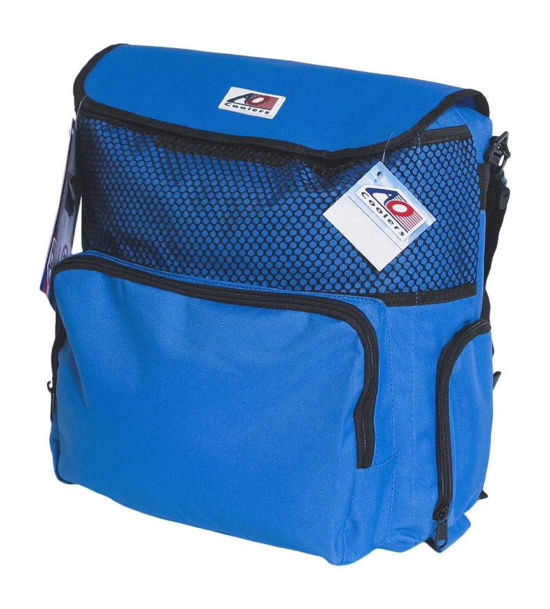 Backpack AO Coolers Soft Cooler with High-Density Insulation, Navy, 18-Can