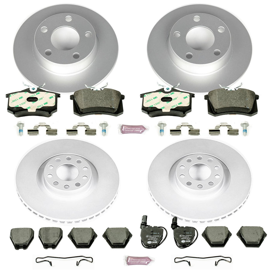 Euro-Stop Brake Kit Power Stop ESK950 For Audi A6 Quattro 2002-2004 [Model Specific]