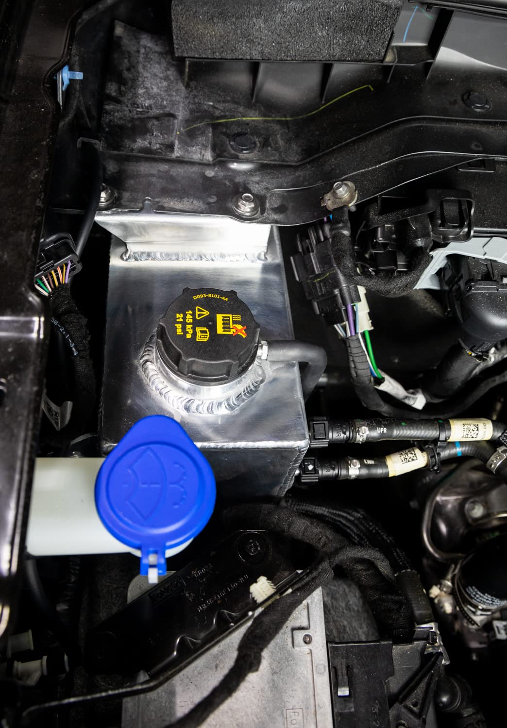 Mishimoto Expansion Tank Coolant Compatible with 2021+ Ford Bronco 2.3L/2.7L, Polished