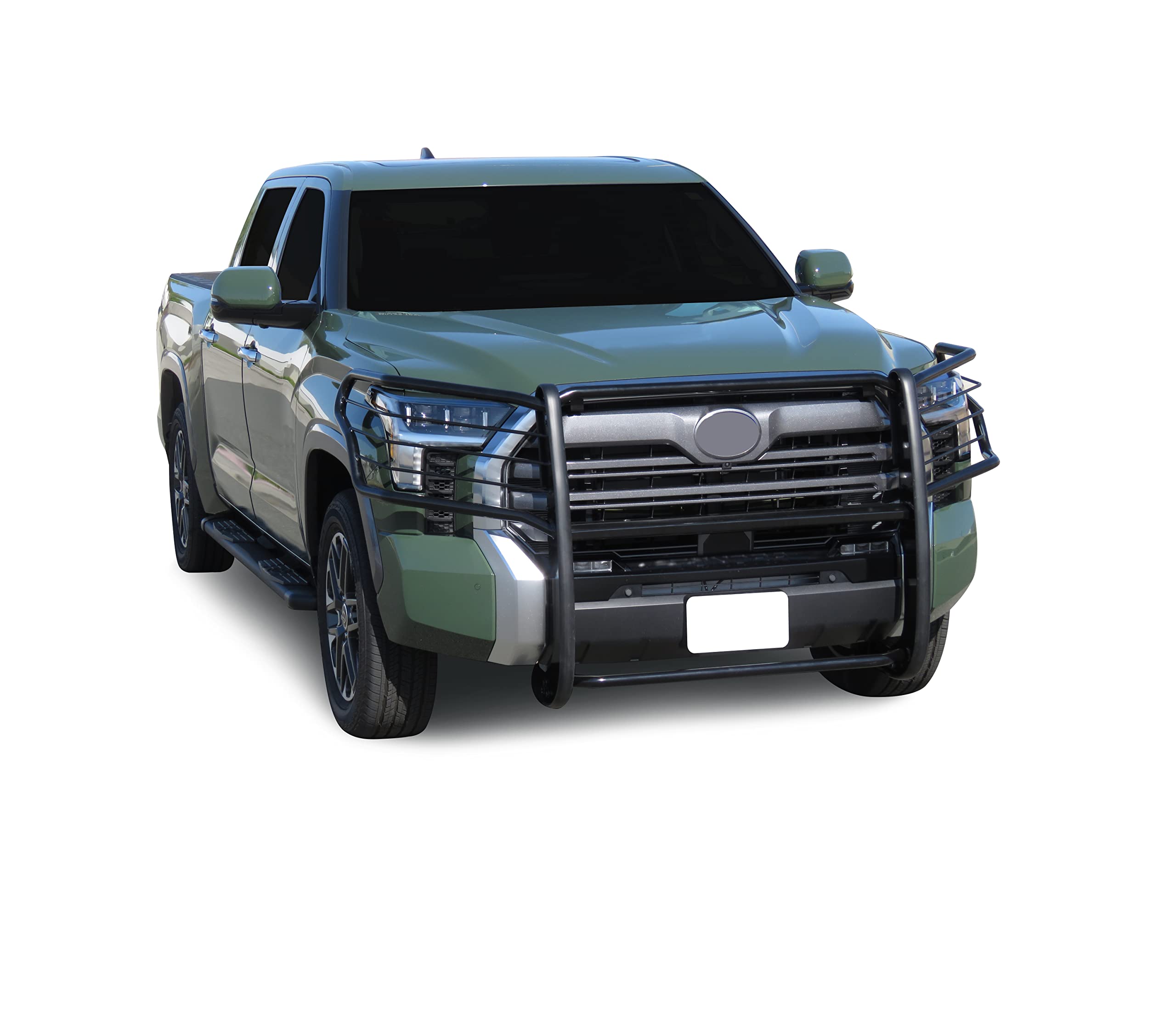 Bumper Guard Modular Black Black Horse Grille Compatible with 2022-2024 Toyota Tundra-17TT22MA