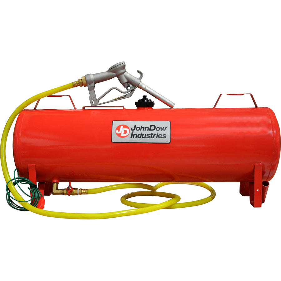 JDI-FST15 JohnDow Industries 15 Gallon Fuel Station - Durable and Convenient Fuel Storage and Dispensing Solution,Red