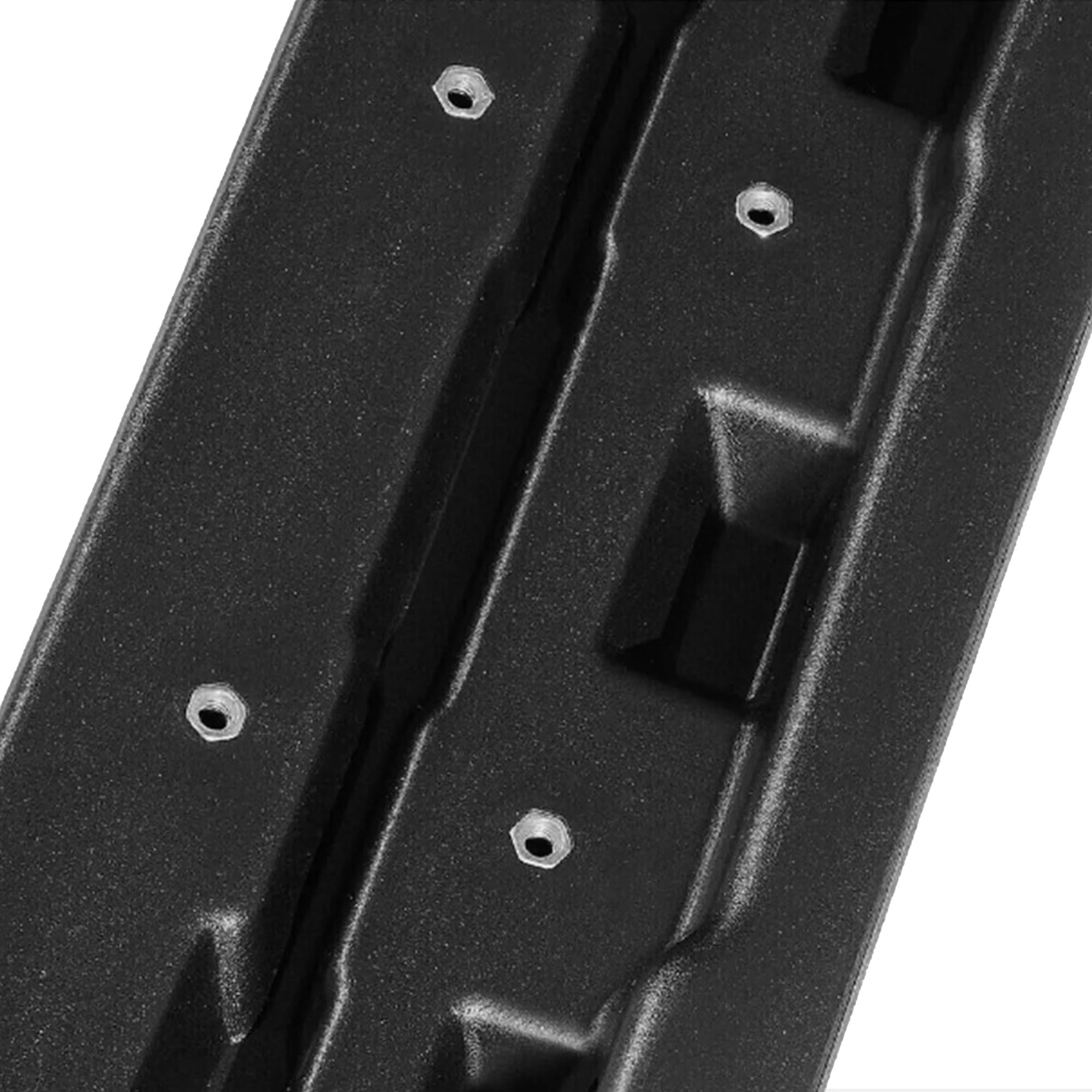 OEM Replica Black Horse Running Boards Compatible with 2018-2024 Jeep Wrangler JL -RJEWRJL2