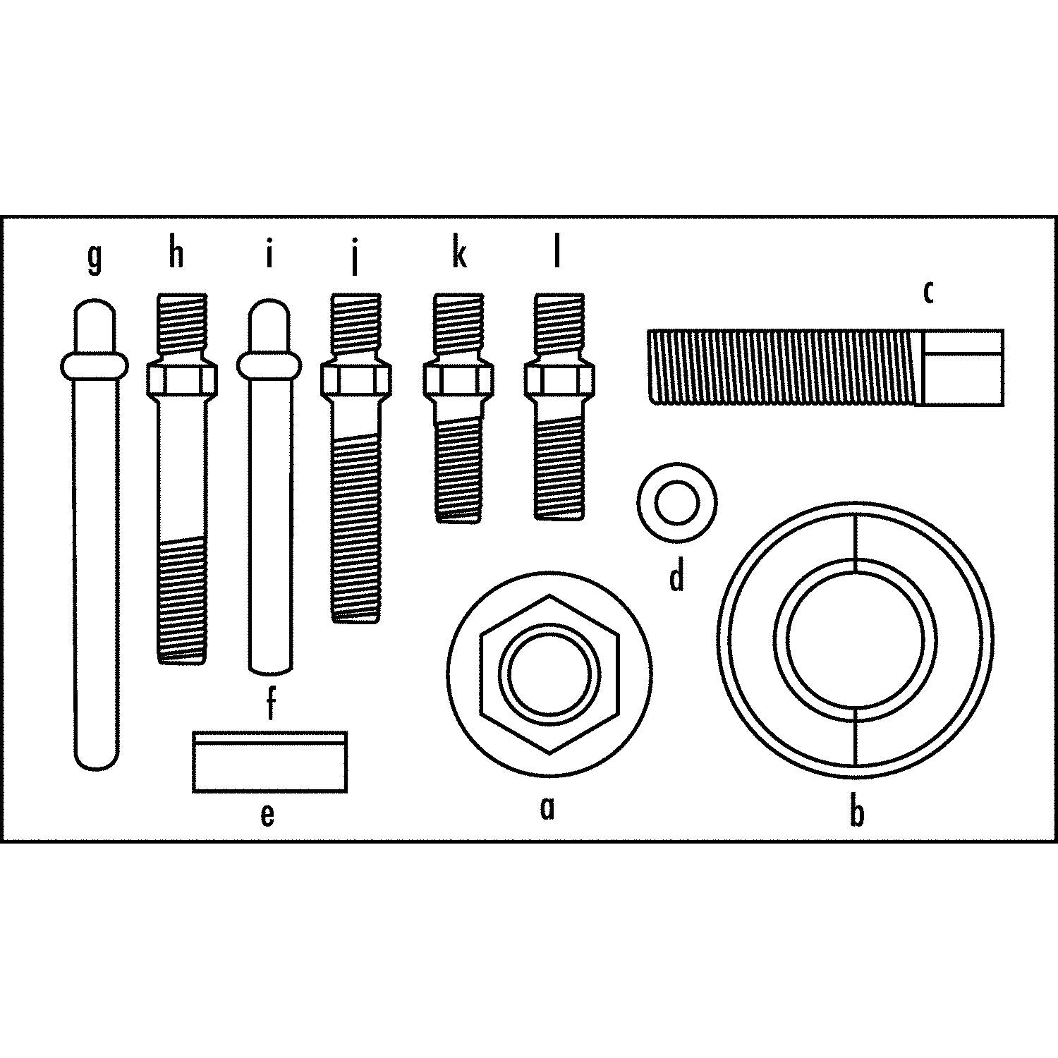 Pulley Puller and Installer Set GEARWRENCH - 2897D