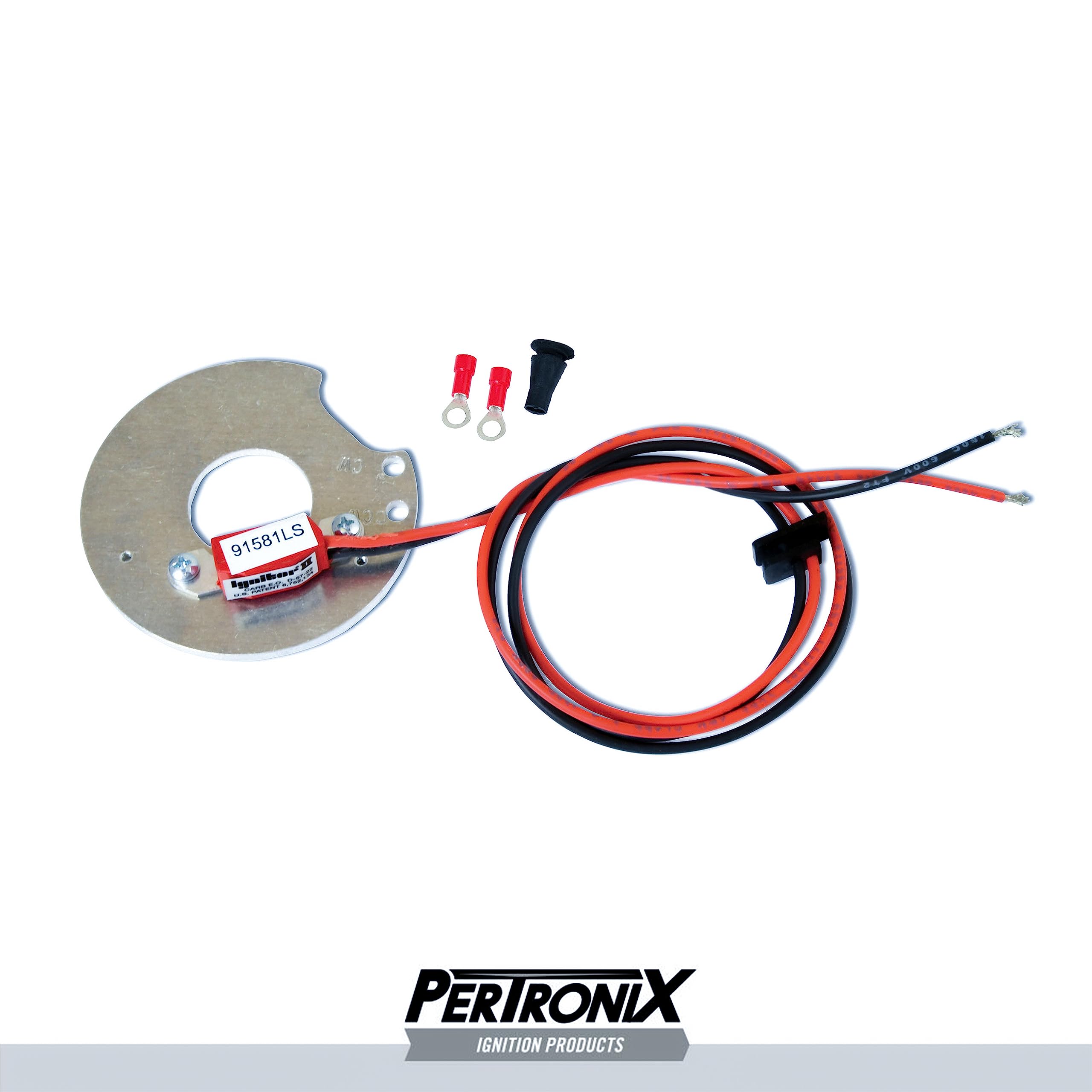PerTronix Ignitor II Kit For Original 8 Cylinders Single Point Prestolite Marine Distributors, 12-Volt Negative Ground 91581LS