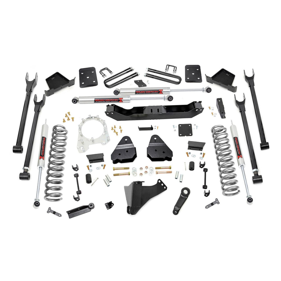 4-Link Rough Country 6" Lift Kit for 17-22 Ford Super Duty 4WD | Diesel - 52640