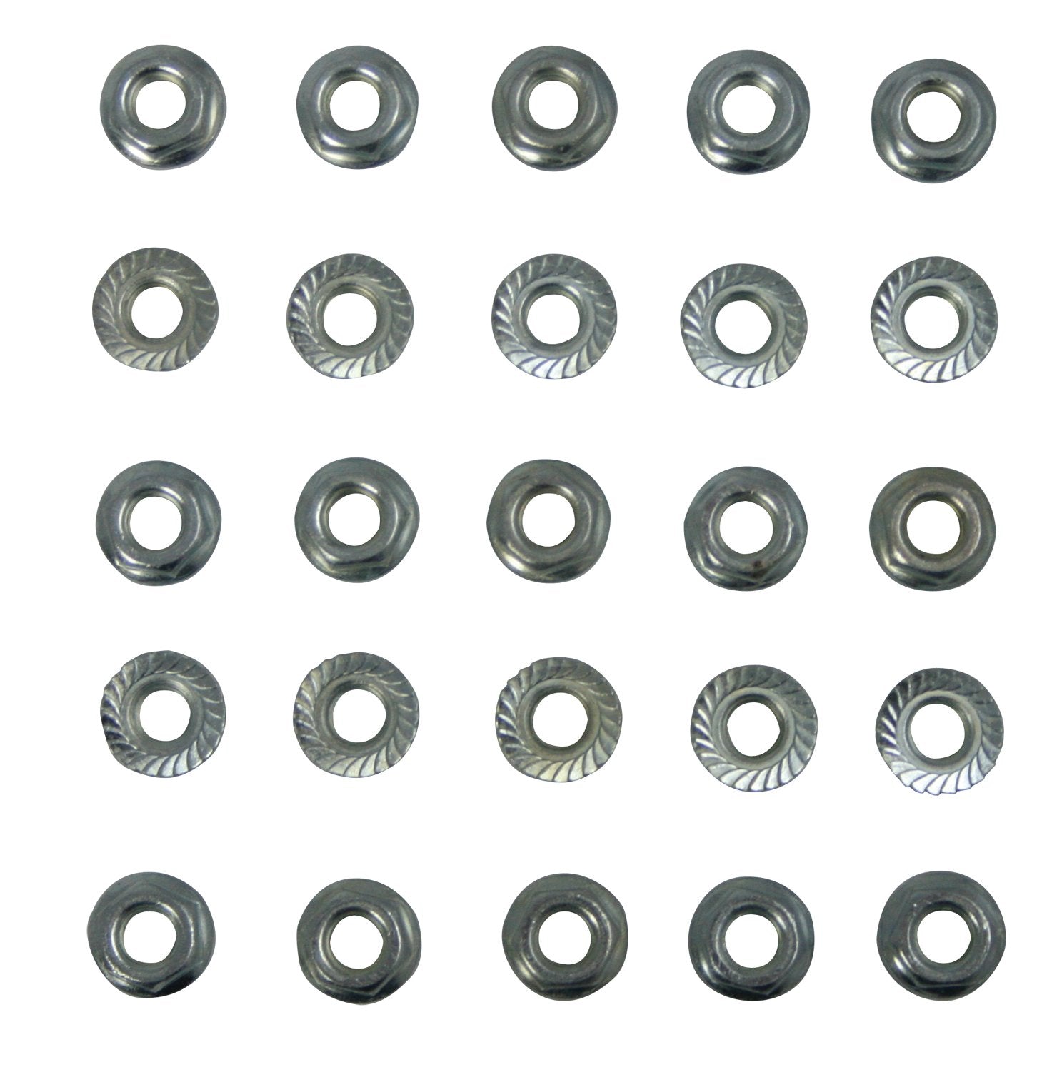 Serrated Face Nuts Moroso 97036, 5/16-24 Thread, Pack of 25