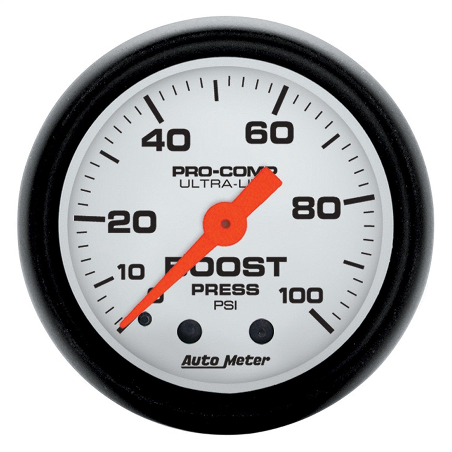 Auto Meter Phantom Mechanical Boost Gauge 2.3125 in. 5706