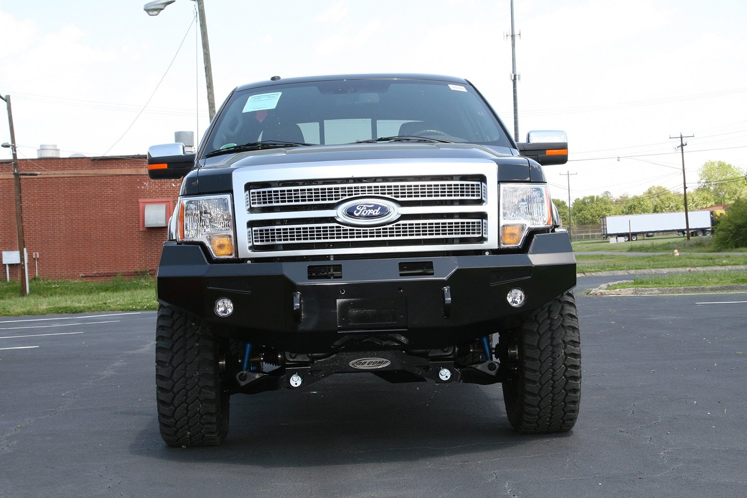 Fab Fours Heavy Duty FF09-H1951-B Winch Front Bumper