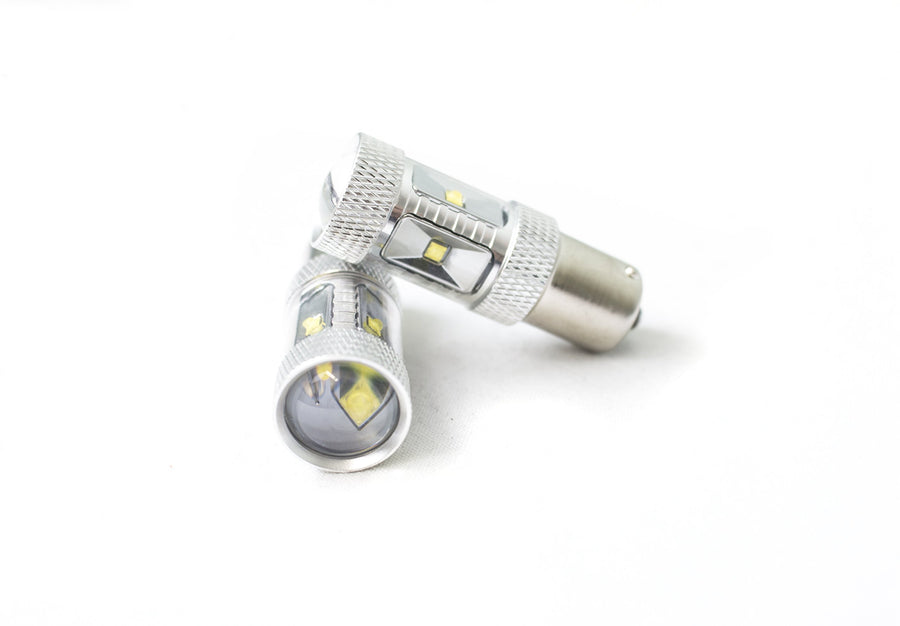 Race Sport Lighting 1156HPW RS1156 Blast Series Hi Power 30W CREE LED Replacement Bulbs - Pair (White)