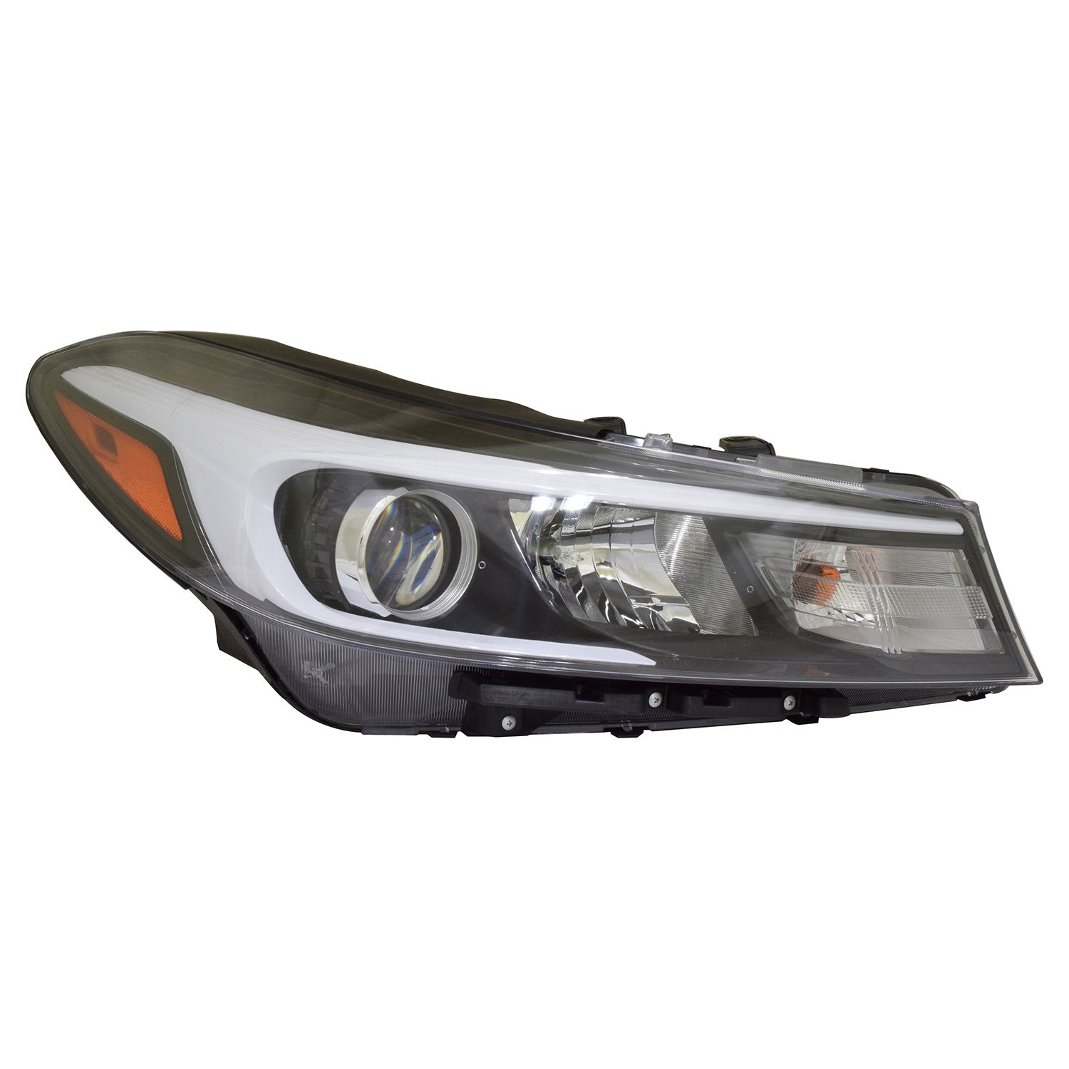 Right TYC Headlight Assembly Compatible with 2017-2018 Kia Forte