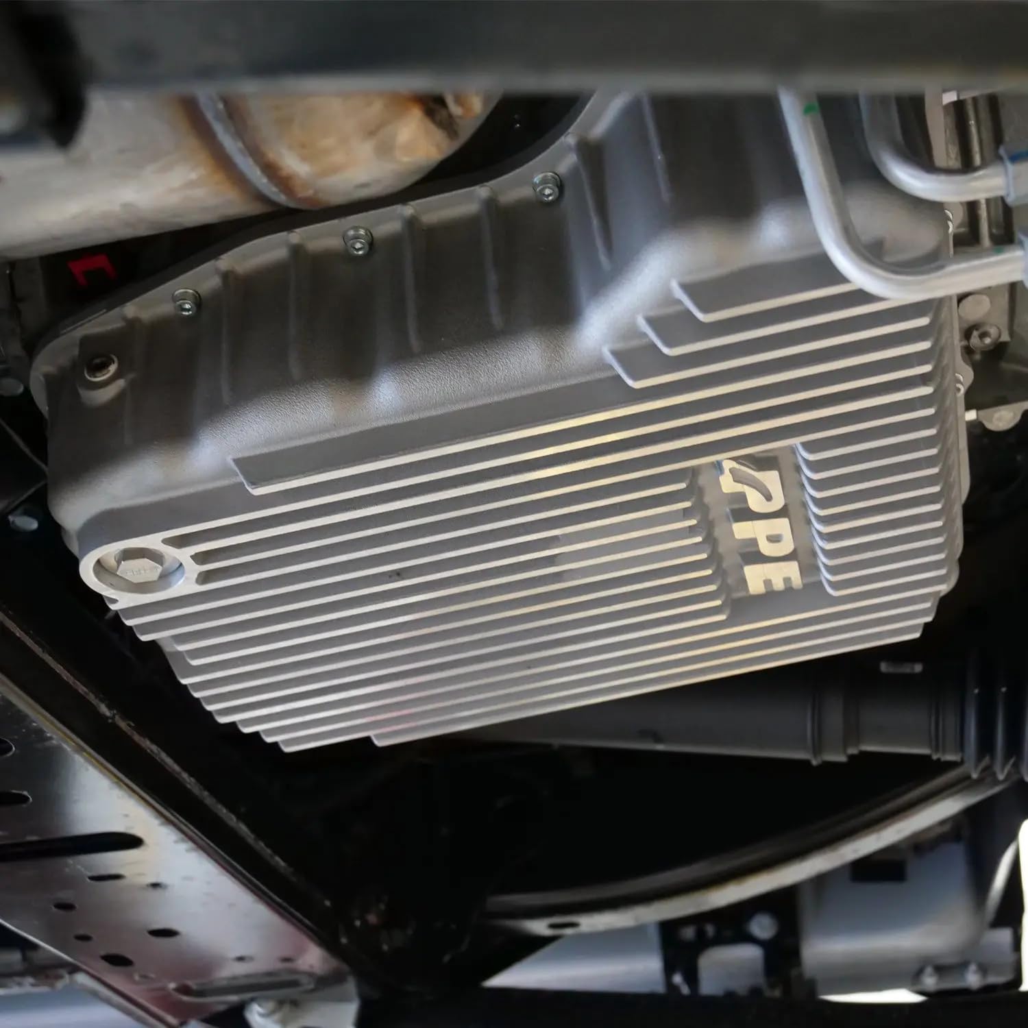 228052100 Heavy Duty Transmission Pan (Raw) PPE Compatible for Dodge Ram 2500/3500 6.7L 68RFE Transmission