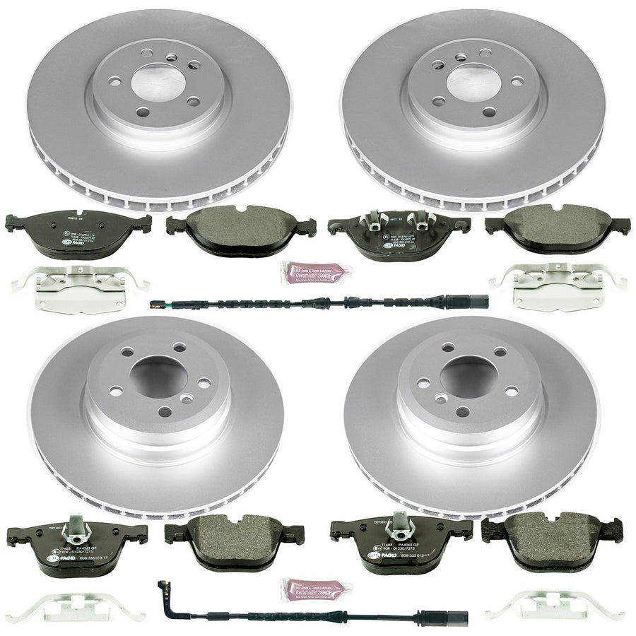 Euro-Stop Power Stop ESK6010 Brake Kit Front and Rear
