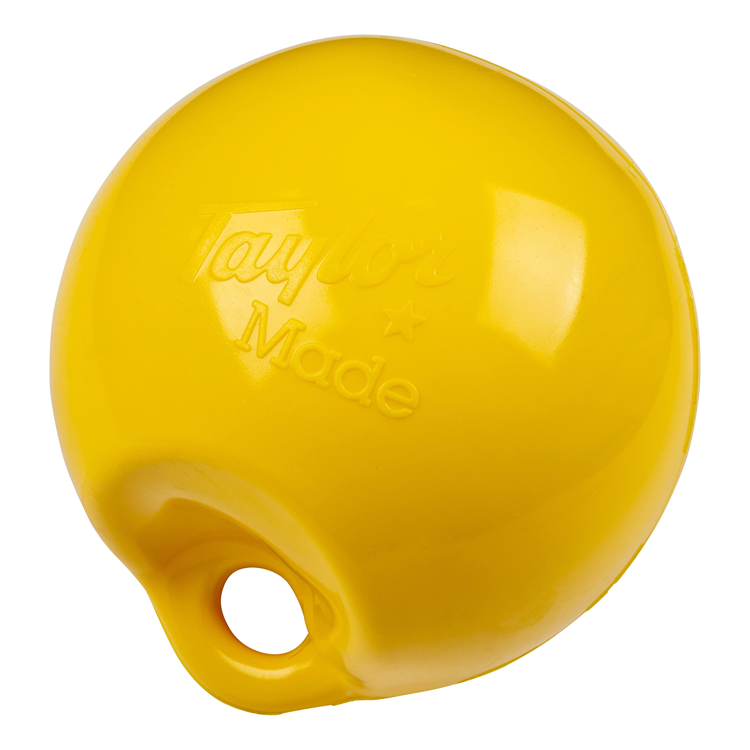 Taylor Made Buoy Personal Watercraft - Neon Yellow — Quick Attaching with Flex Areas for Conforming Fit - Inflation Valve for Pressure Adjustment - Includes Suction Cup, Securing Line - 2020108683